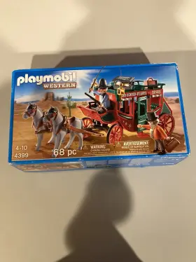 4399 Playmobil Stage Coach New/rare