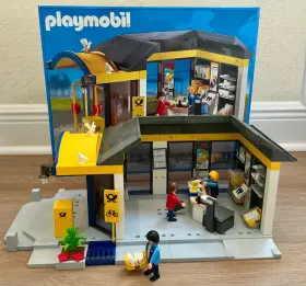 4400 Playmobil Vintage City Life Post Office With Box