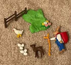 4457 Playmobil Easter Bunny Eggs Rabbit