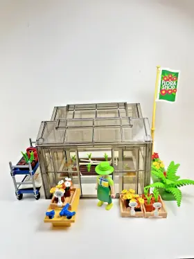4481 Playmobil City Life Green House V1 Complete Full Set Retired Rare Vintage
