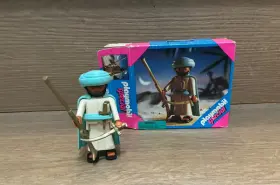 4521 Playmobil Arab Warrior Complete With Box