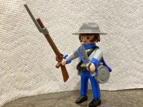 4622 Playmobil Confederate Soldier Special Figure Civil War South Western Cowboy