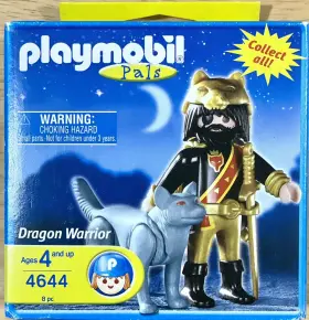 4644 Playmobil Special Knight Dragon Wolf Warrior 2004 New In Sealed Box