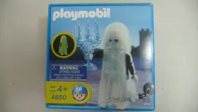 4650 Playmobil 4667 Ghost Skeleton Glow In The Dark New