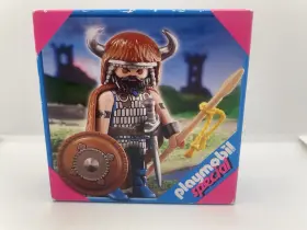 4677 Playmobil Special Barbarian Chief 2007 Retired New In Box