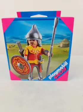 4745 Playmobil Mongolian Warrior New Retired Playmo Special 2009