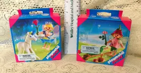 4692 Playmobil 4751 Fairy Leaf Wheelbarrow Unicorn Foal Baby Sealed Nib