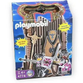 4774 Playmobil Rare Take Along Barbarian Mini Fort New From 2007
