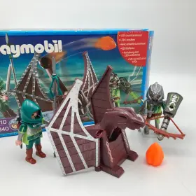 4840 Playmobil Knights Dragons Catapult #4840