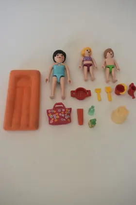 4941 Playmobil Special Egg Fun At The Beach Family Pool Party Piggy Bank