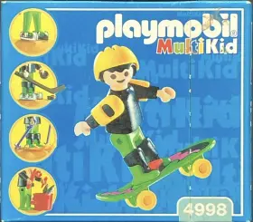 4998 Playmobil Multi Kid Skateboard Unopened