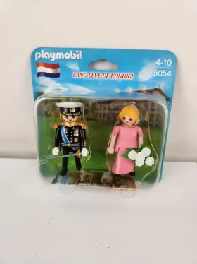 5054 Playmobil Dutch Royal Couple New 2013