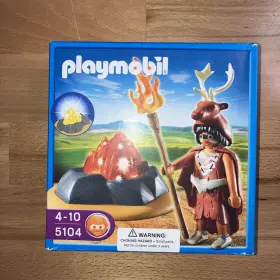 5104 Playmobil Fire Guardian With Led 5104/ New/ Sealed