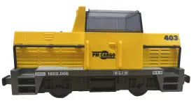 5258 Playmobil Rc Freight Train Engine No Remote Not Fully Tested Yellow Ebok