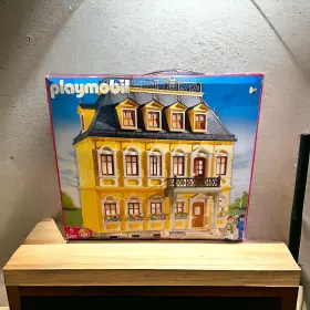 5301 Playmobil Vintage Yellow Victorian Grande Mansion Dollhouse Retired Nib
