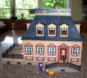 5305-5300 Playmobil Complete Vintage 5305 Victorian Mansion Dollhouse 1900s House