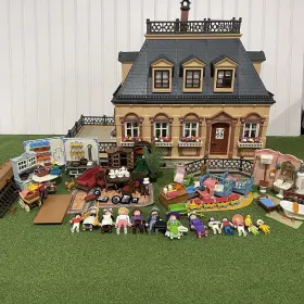 5322-5311-5320-5324-5502-5400 Playmobil Vtg Victorian Mansion Guest House 5305