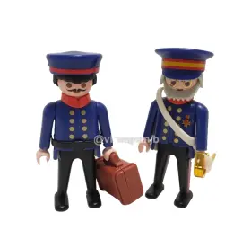 5405 Playmobil Vintage General And Attache Victorian Mansion 5300-100% Complete