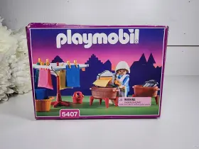 5407 Playmobil Vintage 1999 Set #5407 Victorian Laundry Room - Brand New