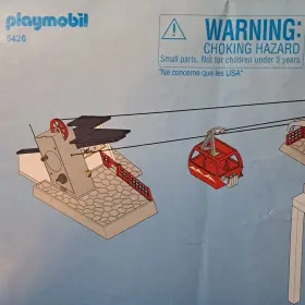 5426 Playmobil Country Alpine Cable Car Paper Instruction Manual Only