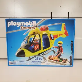 5428 Playmobil Country Mountain Rescue Helicopter Set