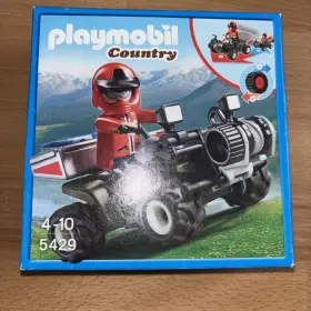 5429 Playmobil Mountain Rescue Quad / New