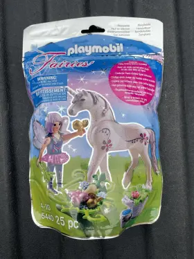 5440 Playmobil Fairies Food Fairy And Unicorn Morning Dew New Original Packaging