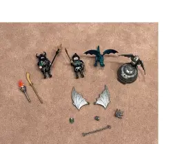 5480 Playmobil Dragons Castle Parts - Incomplete But In Perfect Condition