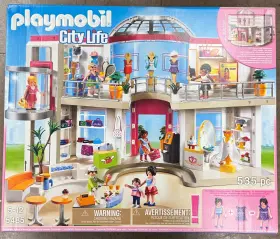5485 Playmobil City Life Furnished Boutique Store Shopping Mall Cafe Mib/new