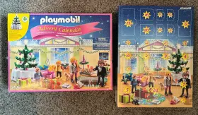 5496 Playmobil Christmas Advent Calendar Day Light Up 2013 Rare New Open Box