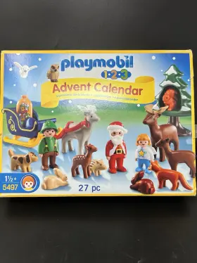 5497 Playmobil 123 Advent Calendar Christmas In The Forest #5497