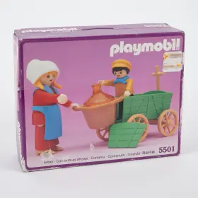 5501 Playmobil Nib Victorian Farmers Wife Set By