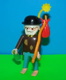5504-5508 Playmobil Tramp Bum Vagabond Hobo 5504 5508 Victorian Mansion Figure Part