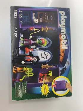 5638 Playmobil Take Along Haunted House Frankenstein Monster Vampire Lab 2015