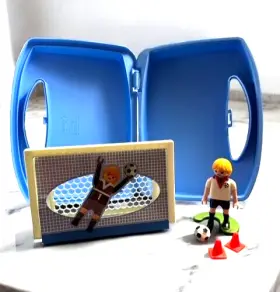 5654 Playmobil Soccer Usa Playset