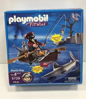 5729 Playmobil Pirates Sharks Prey Set New