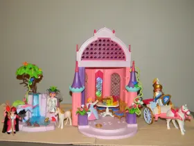 5756 Playmobil Unicorn Fantasy Land Evil Queen Knight Chariot Fairy