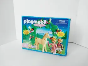 5761 Playmobil Magic Unicorn Prince And Princess With Archway New Sealed
