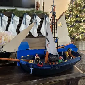 5810 Playmobil Corsair Pirate Ships Playset And One Additional Boat