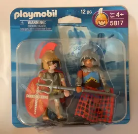 5817 Playmobil Gladiator Roman Soldier Duo Pack - New