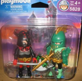 5828 Playmobil Dragon Knights Duo Pack - New Sealed
