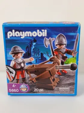 5860 Playmobil Knights With Crossbow New Sealed Box 2008