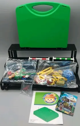 5893 Playmobil Equestrian / Pony Set Take Along - New Open Box 2009