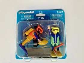 5924 Playmobil # Scuba Divers 2 Figures New In Package/ Hard To Find