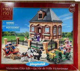 5955 Playmobil Fao Schwarz 150th Anniversary Victorian City Life Set No Box