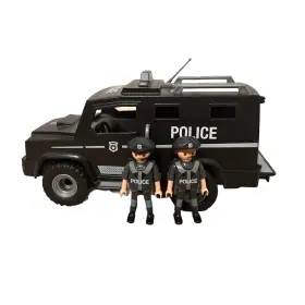 5974 Playmobil Police Tactical Swat Vehicle Set With Figures Complete