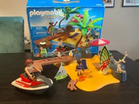 5992 Playmobil Summer Fun Holiday Island Near-complete Damaged Box Jet Ski 2012