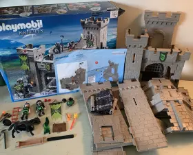 6002 Playmobil Wolf Knights Castle Plus And Accessories Read