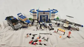 4445 Playmobil 6043 German Police Super Set Sets 4263 4261 6878 Extras