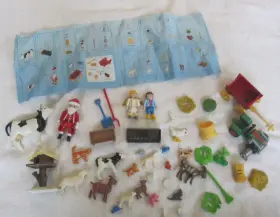 6124 Playmobil Christmas On The Farm Animals Advent Calendar Pieces Santa